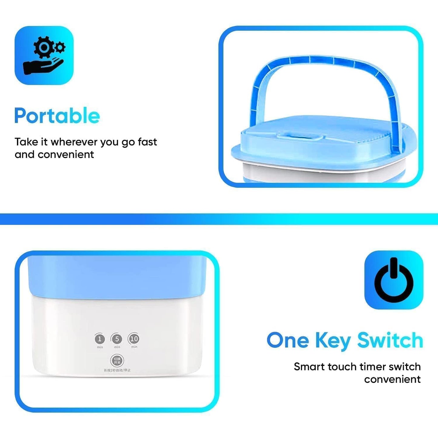 Portable Folding Mini Washing Machine
