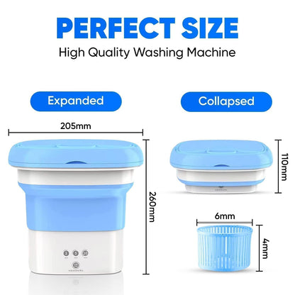 Portable Folding Mini Washing Machine